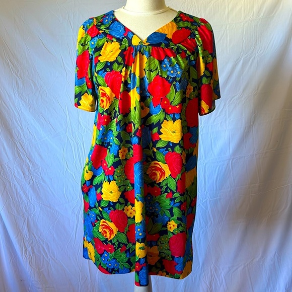 Anthony Richards Dresses & Skirts - Floral Midi Vintage House Party Dress Anthony Richards women's size M